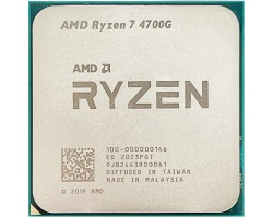 AMD Ryzen 7 4700G 3.6GHz Επεξεργαστής 8 Πυρήνων για Socket AM4 Tray