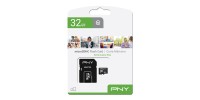 PNY Perforfmance Plus microSDHC 32GB Class 10 U1 with Adapter