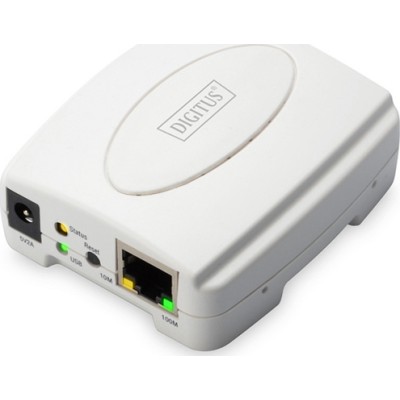 DIGITUS Fast Ethernet Print Server,USB 2.0
