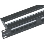 Central Patch Panel 19" UTP CAT6/6A (10 GIGA) 24 ΘΥΡΩΝ 1U