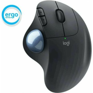Logitech Ergo M575 Ασύρματο Bluetooth Ποντίκι Graphite