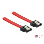 DeLock 7-Pin SATA III - 7-Pin SATA III Cable 0.1m Κόκκινο (82674)