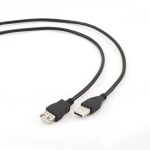 Gembird Cablexpert USB 2.0 Cable USB-A male - USB-A female 3m (CCP-USB2-AMAF-10)