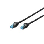 Digitus CAT5e SF-UTP 0,5m BK