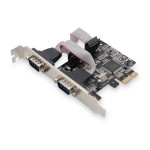 Digitus PCI-E Card 2x D-Sub 9 serial ports + LowProfile retail