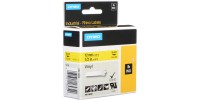 Dymo 18432 (5m x 12mm) Μαύρο σε Κίτρινο