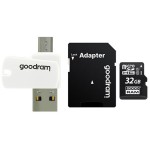 GoodRAM microSDHC 32GB U1 with Adapter & OTG Card Reader
