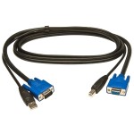 StarTech 1.8m USB+VGA 2-in-1 KVM Switch Cable