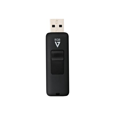 V7 Retractable 8GB USB 2.0