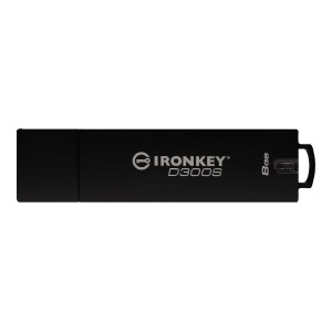 Kingston IronKey D300 Serialized 8GB USB 3.1