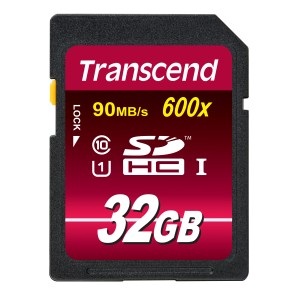 Transcend Ultimate 600x SDHC 32GB U1