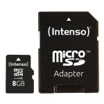 Intenso microSDHC 8GB Class 10 with Adapter