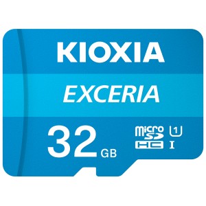 Kioxia EXCERIA microSDHC 32GB U1 Class 10