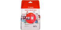 Canon PG-560XL Black and CL-561XL Colour Ink Cartridge and Photo Paper Value Pack (3712C004)