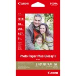 Canon PP-201 Φωτογραφικό Χαρτί Plus ΙΙ A6 (10x15) 260gr/m² για Εκτυπωτές Inkjet 50 Φύλλα