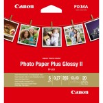 Canon PP-201 Photo Paper Plus ΙΙ 13x13 Inkjet printers 20 sheets