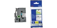Brother TZE-S251 (8m x 24mm) Μαύρο σε Λευκό