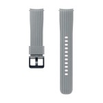 Samsung Silicon Strap (20mm) Γκρι (Galaxy Watch 42mm)