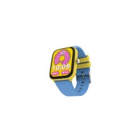 Kiddoboo Παιδικό Smartwatch με Δερμάτινο Λουράκι Μπλε