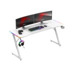 Huzaro Hero 4.8 RGB Γραφείο Gaming Λευκό