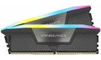 Corsair Vengeance RGB DDR5 32GB RAM με 2x16GB Modules και Ταχύτητα 6000 για Desktop