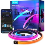 Govee Smart Ταινία LED Wi-Fi 24V RGB Φως 3m Neon Flex με Τροφοδοτικό