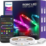 Govee Smart Ταινία LED Wi-Fi 12V RGB Φως 5m με WiFi Controller