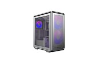 CoolerMaster MasterFrame 500 Mesh Gaming Midi Tower Κουτί Υπολογιστή με ARGB Φωτισμό Ασημί