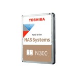 Toshiba N300 4TB HDD Σκληρός Δίσκος 3.5 SATA III 7200rpm με 256MB Cache για NAS