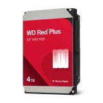 Western Digital Red Plus 4TB HDD Σκληρός Δίσκος 3.5 SATA III 5400rpm με 128MB Cache για NAS / Server