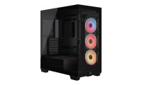 Corsair 3500X LX-R RGB Gaming Midi Tower Κουτί Υπολογιστή με Πλαϊνό Παράθυρο Μαύρο