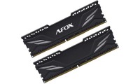 Afox Black Heatsink DDR4 32GB RAM με 2x16GB Modules και Ταχύτητα 3200 για Desktop