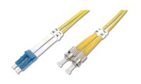 Digitus Καλώδιο Οπτικής Ίνας LC-ST 1m Κίτρινο 1τμχ