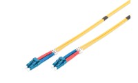Digitus Καλώδιο Οπτικής Ίνας LC-LC 2m Κίτρινο 1τμχ