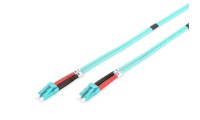 Digitus Καλώδιο Οπτικής Ίνας LC-LC 5m Τιρκουάζ 1τμχ