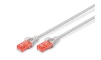 Digitus U/UTP Cat.6a Καλώδιο Δικτύου Ethernet 1m Γκρι 1τμχ