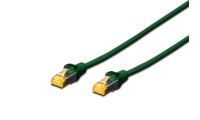 Digitus S/FTP Cat.6a Καλώδιο Δικτύου Ethernet 0.25m Πράσινο 1τμχ