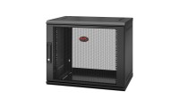 APC Επιτοίχια Καμπίνα Rack 9U Μαύρο AR109SH4