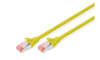 Digitus S/FTP Cat.6 Καλώδιο Δικτύου Ethernet 1m Κίτρινο 1τμχ