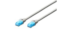 Digitus U/UTP Cat.5e (Gigabit) Καλώδιο Δικτύου Ethernet 5m Γκρι