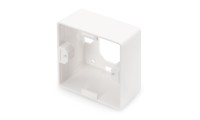 Digitus Κουτί Διακόπτη Πρίζας 80x80x40mm σε Λευκό Χρώμα DN-93803