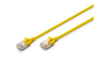 Digitus F/FTP Cat.6a (Gigabit) Καλώδιο Δικτύου Ethernet 2m Κίτρινο