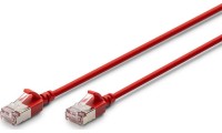 Digitus F/FTP Cat.6a (Gigabit) Καλώδιο Δικτύου Ethernet 3m Κόκκινο