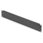 Digitus 2u Black Drain Panel Dn-19 Bpn-02-sw