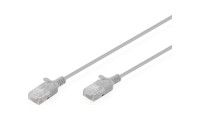 Digitus U/UTP Cat.6 (Gigabit) Καλώδιο Δικτύου Ethernet 3m Γκρι