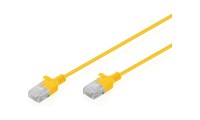 Digitus U/UTP Cat.6 (Gigabit) Καλώδιο Δικτύου Ethernet 3m Κίτρινο
