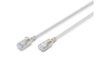 Digitus F/FTP Cat.6 (Gigabit) Καλώδιο Δικτύου Ethernet 7m Γκρι