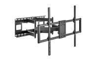 Gembird WM-120ST-01 Βάση Τηλεόρασης Τοίχου με Βραχίονα έως 120