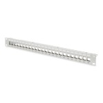 Digitus Patch Panel Keystone για Rack 1U 19 24 Θυρών Γκρι
