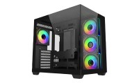 CoolerMaster Elite 681 Gaming Midi Tower Κουτί Υπολογιστή με Πλαϊνό Παράθυρο Μαύρο